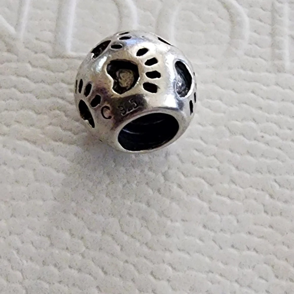 Vintage Jewelry - PAWS STERLING SILVER CHARM